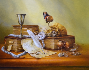 Natiurmortas, 2022, drobė, aliejus, 40x50 cm