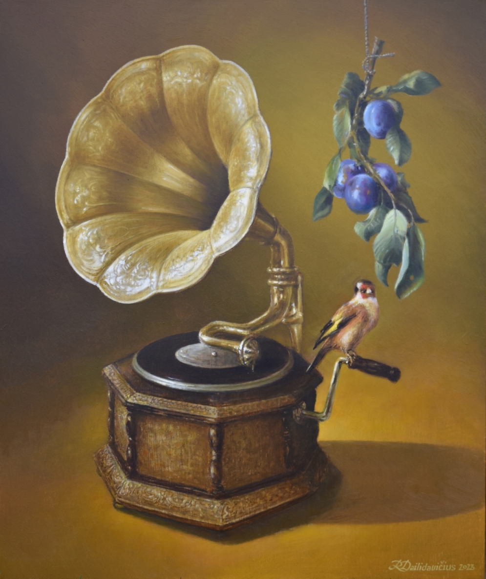 Natiurmortas, 2023, drobė, aliejus, 60x50 cm 