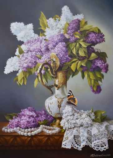 Natiurmortas, 2023, drobė, aliejus, 70x50 cm