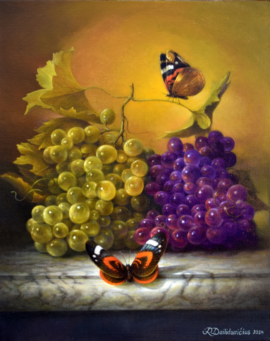 Still life, 2024, canvas, oil, 50x40 cm