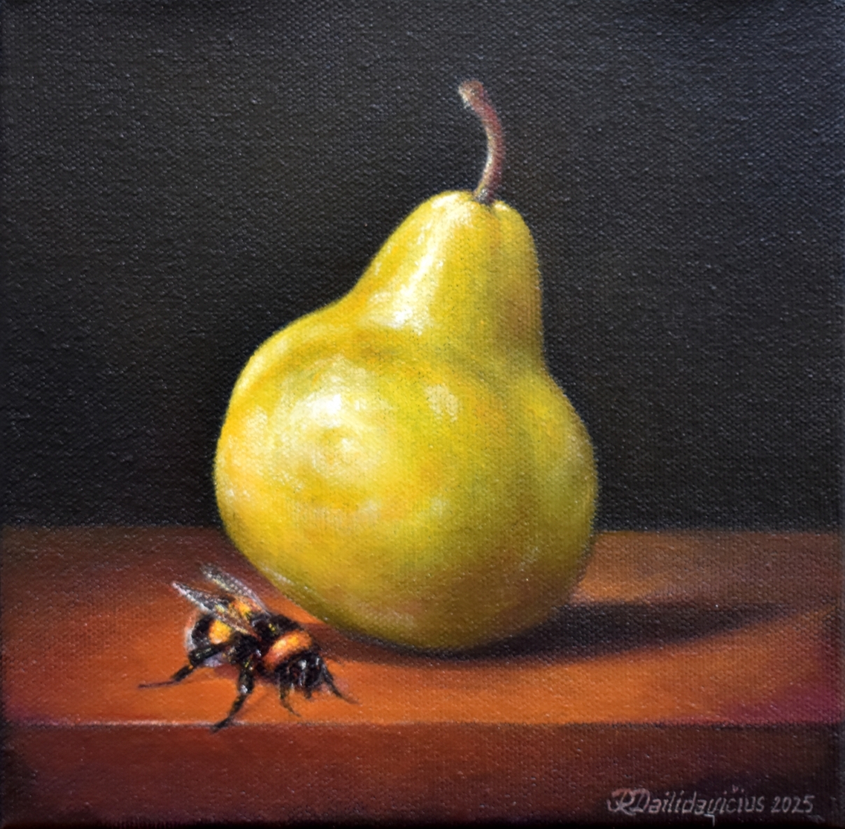 Still life, 2025, canvas, oil, 20x20 cm
