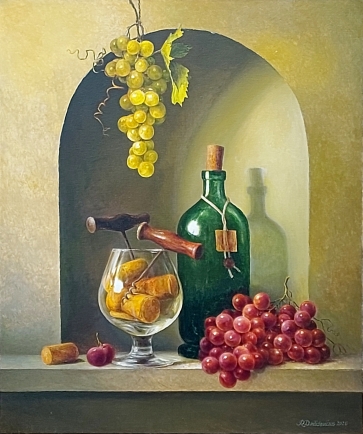 Natiurmortas, 2025, drobė, aliejus, 60x50 cm