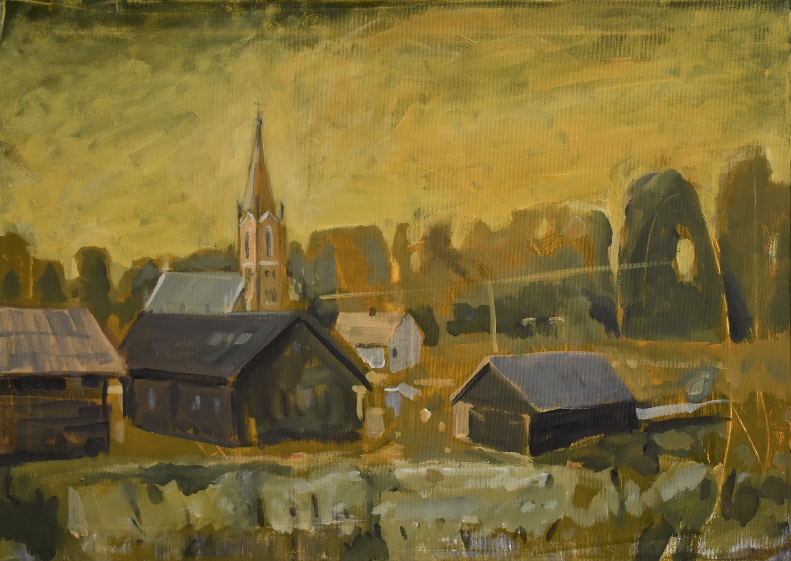 Nemunaitis 1, 2020, drobė, aliejus, 50x70 cm 