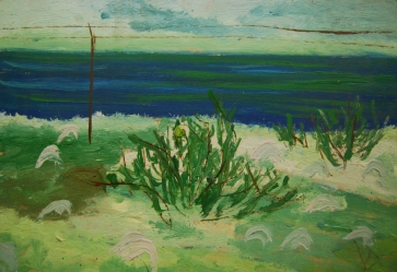 Nemunas prie Kauno, 1977, al., kart., 35x50cm