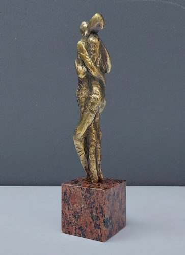 Nocturne, 2019, bronze, granite, h 26x6x6 cm, 2/10