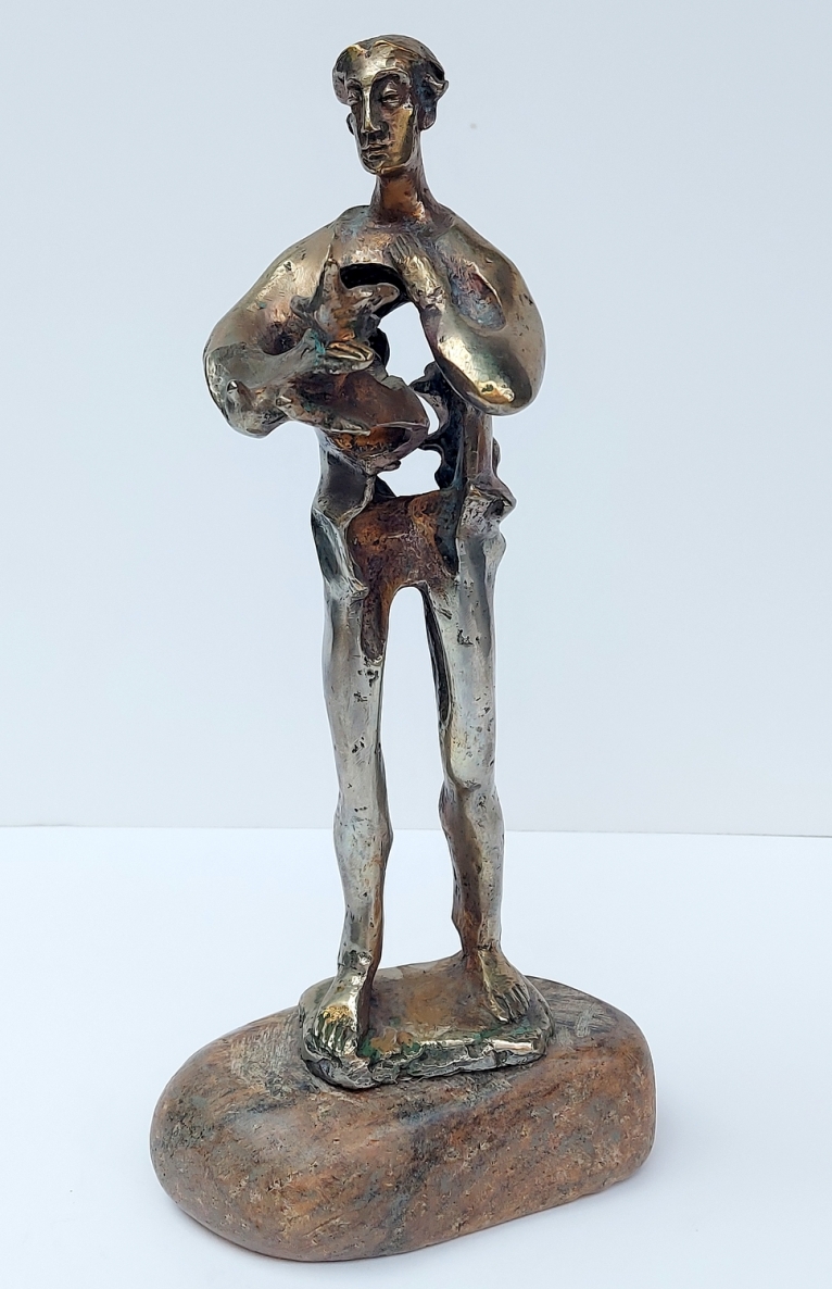Oscar Milosz, 1997, bronze, h 30x12x9 cm 1/1