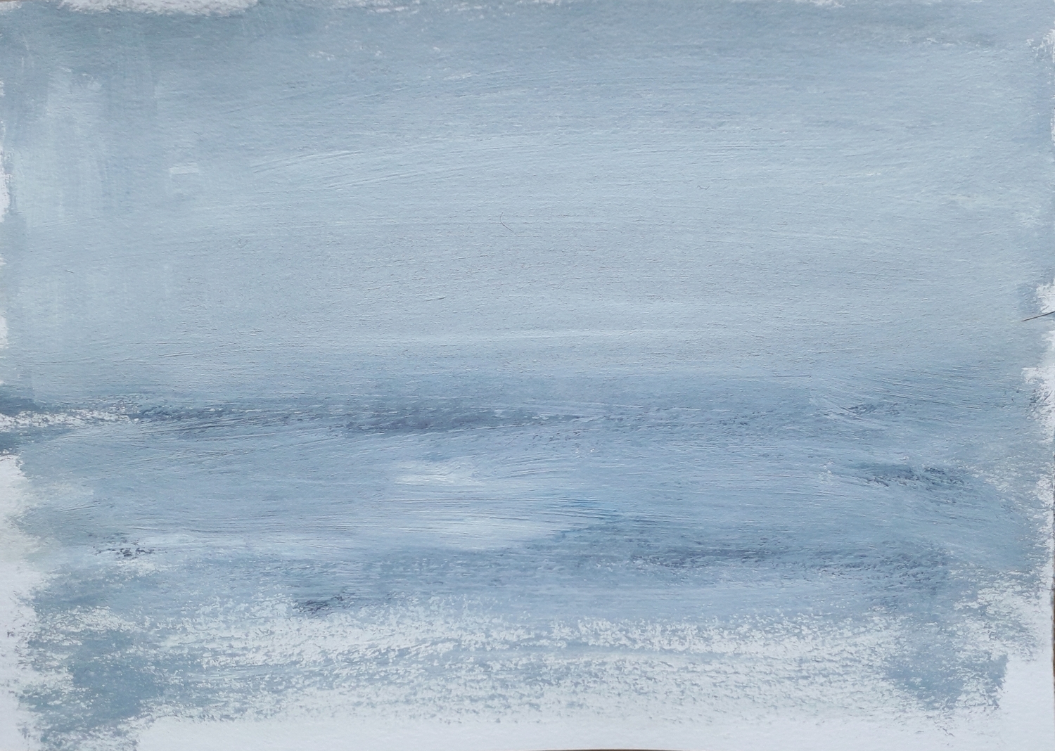 Pajūrio piešinys, 2022, popierius, akrilas, 21x30 cm