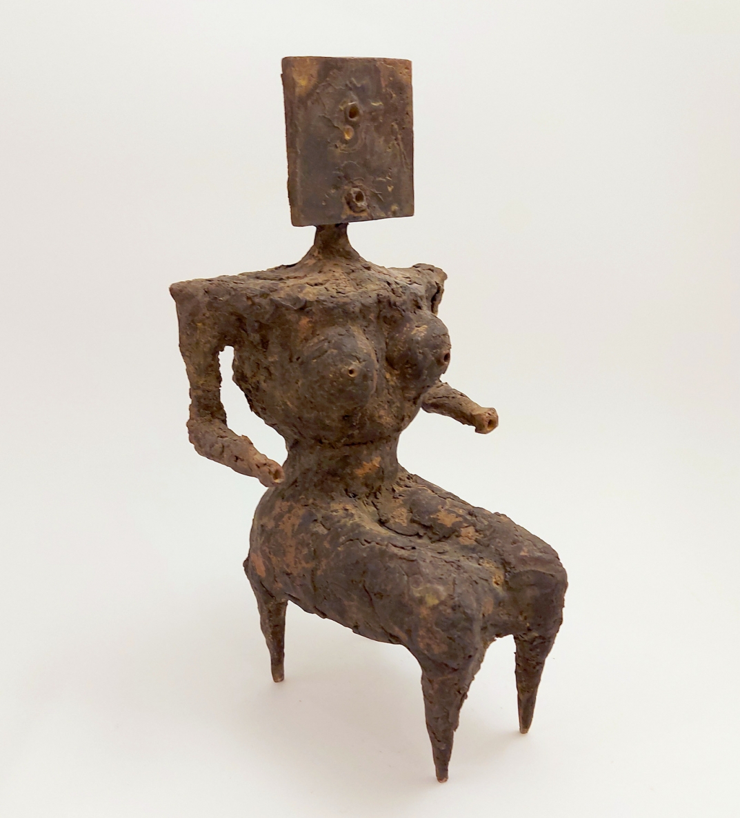 Pandora, 2017, bronze, H 21,5 cm, 1/1