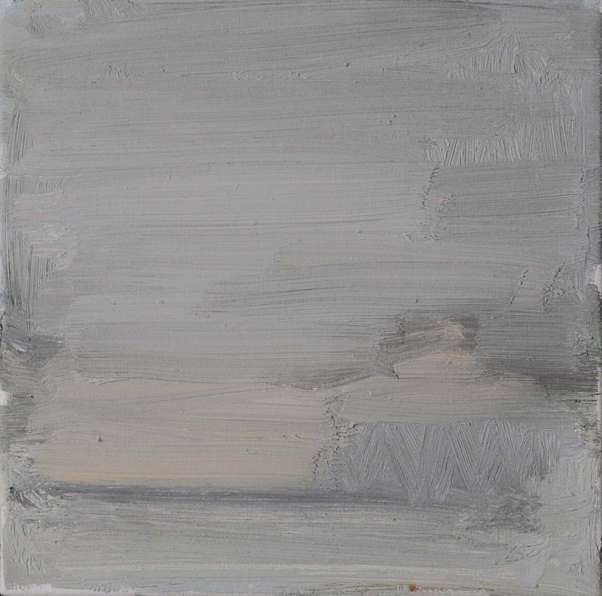 Papės kopa II, 2020, drobė, aliejus, 33x34 cm