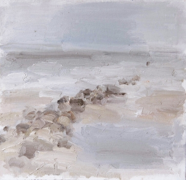 Papės molas, 2016, drobė, aliejus, 45x48 cm