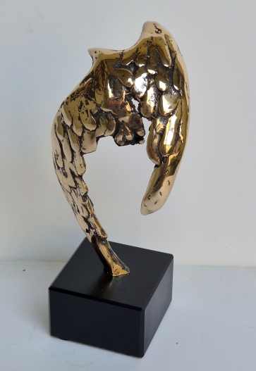 Paukštis, 2020, bronza, h 19,5x8,5x8 cm, 3/10