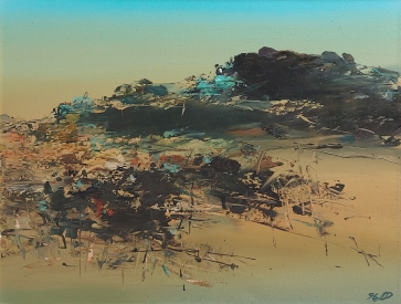 Pajūris, 1996, drobė, aliejus, 49x64 cm