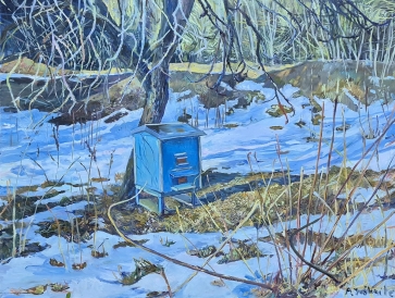 Pavasarėja, 2026, drobė, aliejus, 95x125 cm