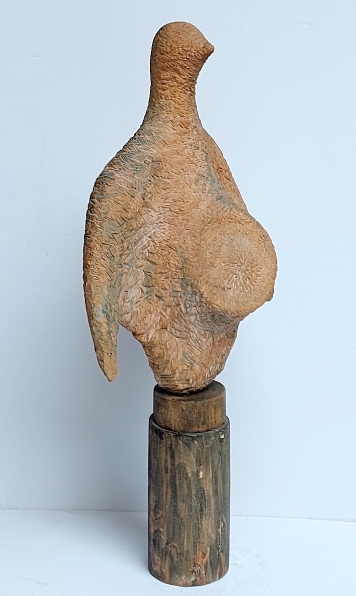 Spring Sowing, 1998, wood, h 69x32x17 cm 