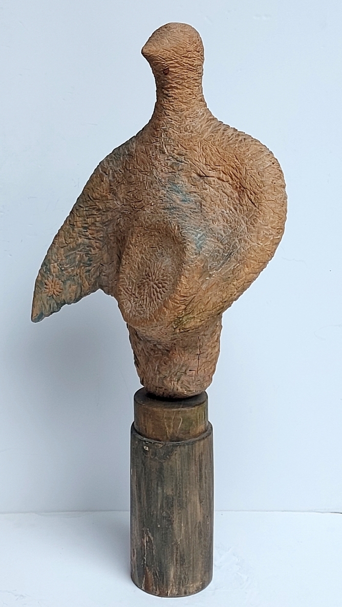 Spring Sowing, 1998, wood, h 69x32x17 cm 