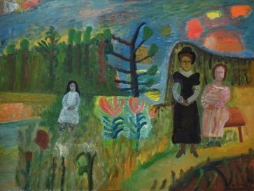 Pavasaris, 1994, drobė, aliejus, 145x195 cm