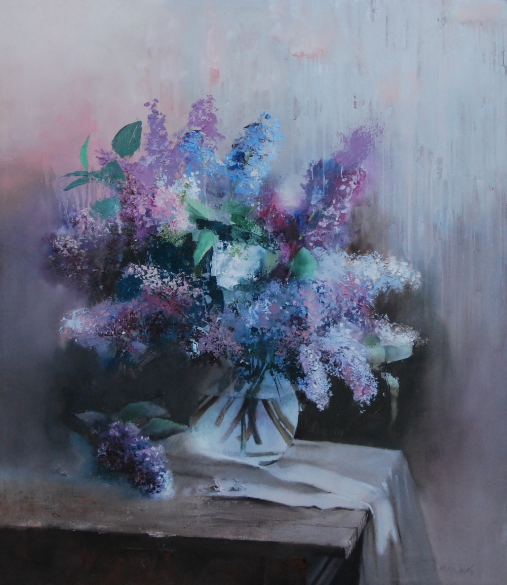 Spring, 2022, oil on canvas, 75x65 cm