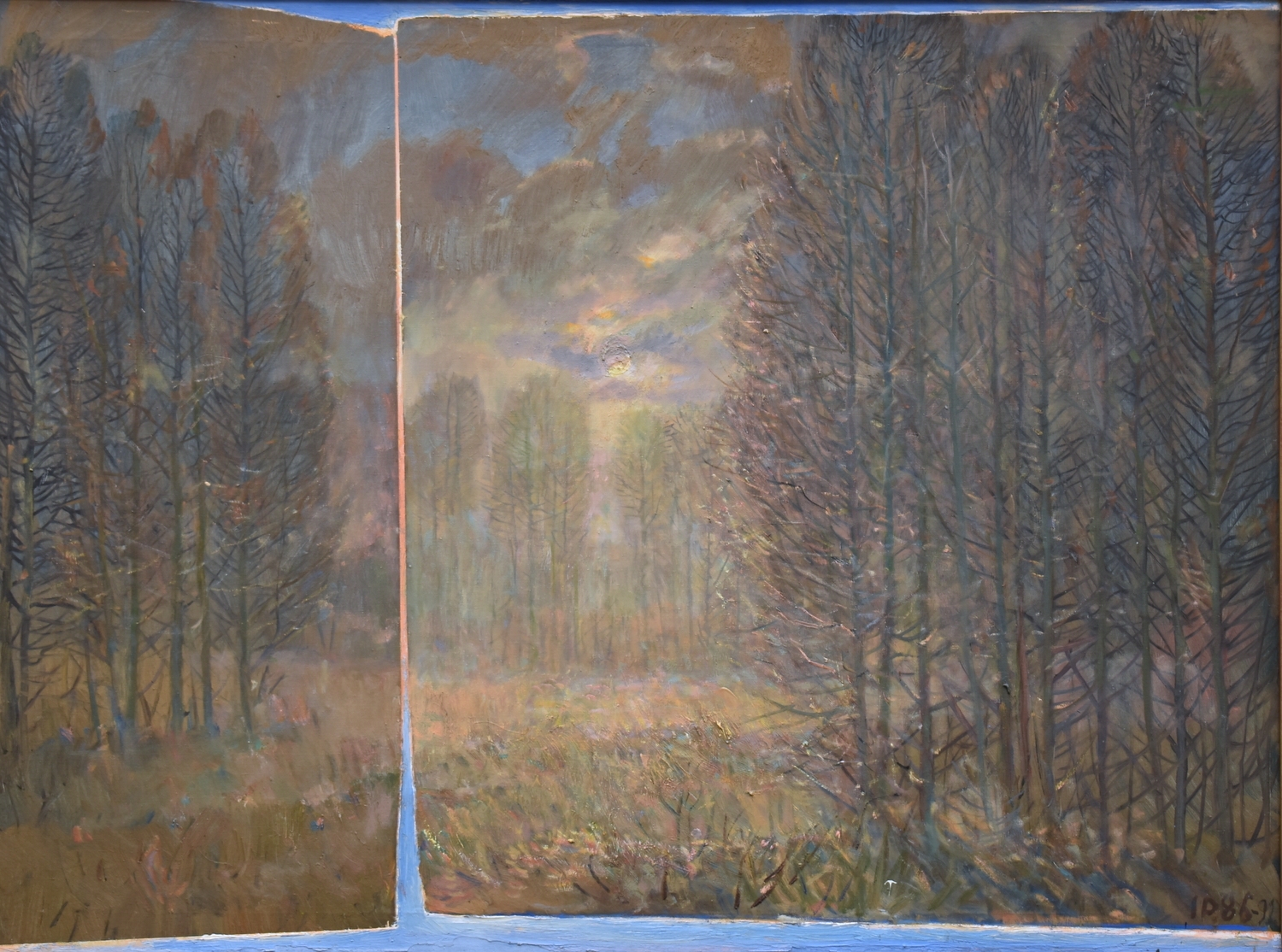 Peizažas, 1986-1993, drobė, aliejus, 97x130cm