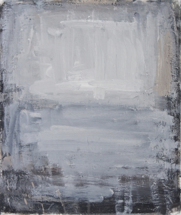 Landscape in the Window, 2017, canvas, oil, 60 x 50 cm