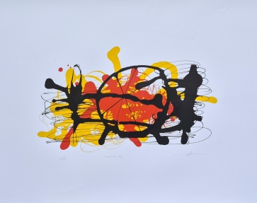 Transparent Circle, screen print, 32x53 cm, 22/22