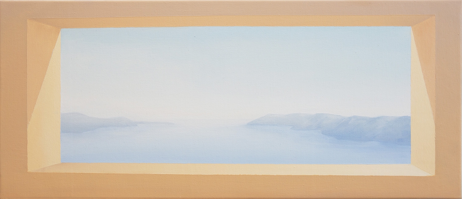 Pradžia, 2021, drobė, aliejus, 30x70 cm 