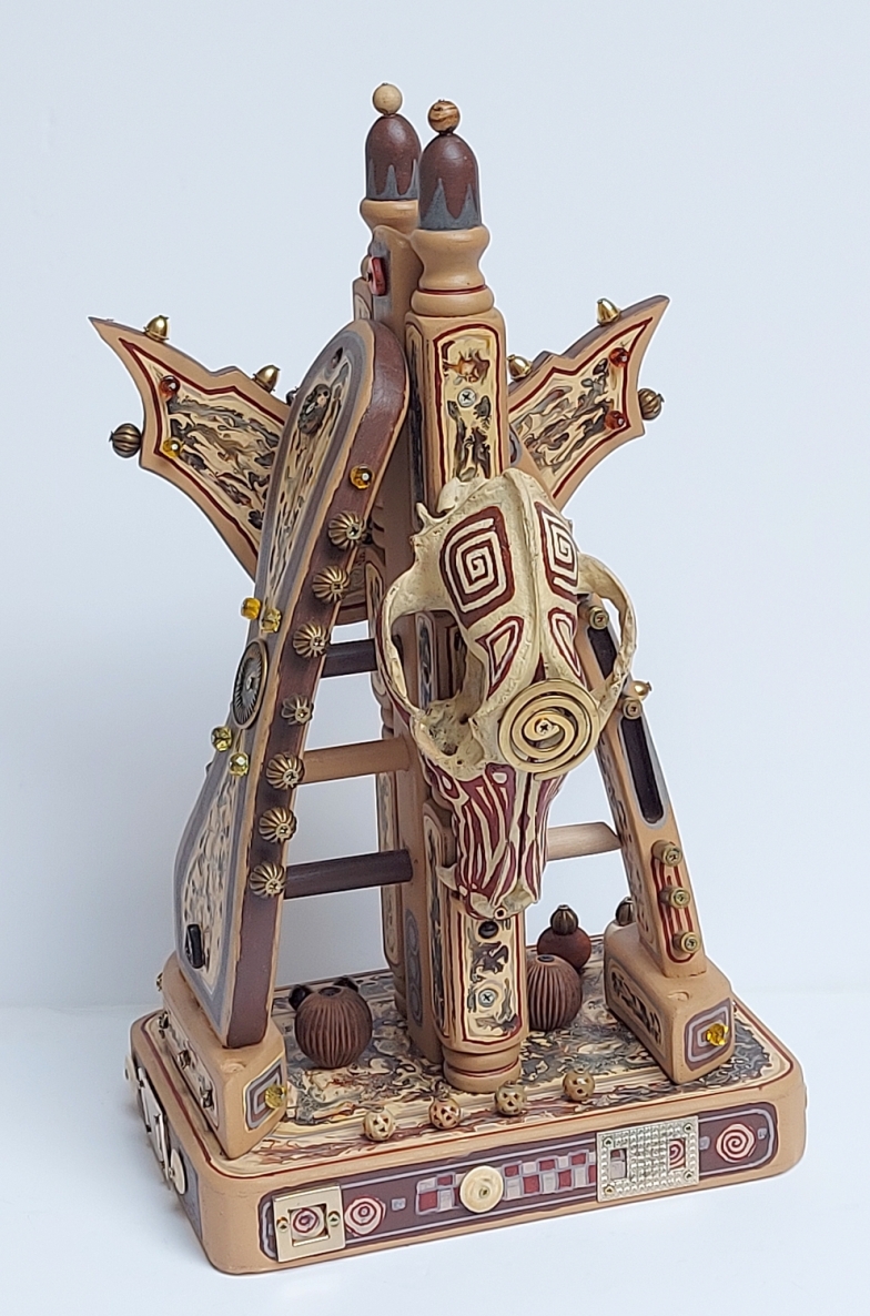 Relikvija, 2024, mišri technika, h 50x30x22 cm, 1/1