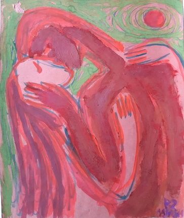 Bučinys, 2011, popierius, mišri technika, 35x29,5 cm