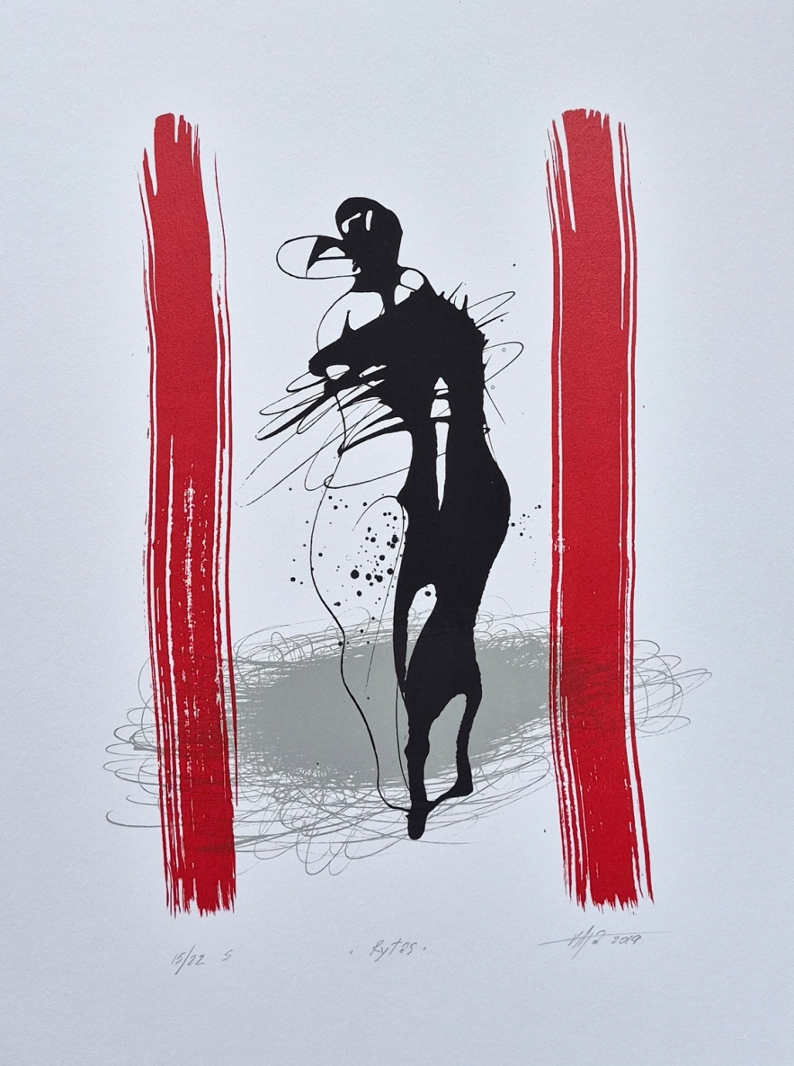 Morning, 2019, screen print, 33x25 cm, 15/22