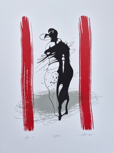 Morning, 2019, screen print, 33x25 cm, 15/22
