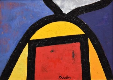 Rytas ir vakaras, 2019, aliejus, kartonas, 49,5x69,5cm