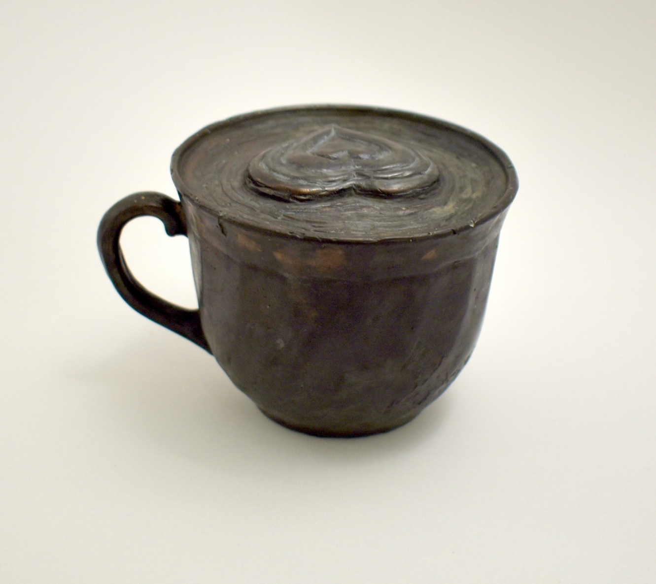 Morning Coffee, 2020, bronze, h 7 cm, 1/10