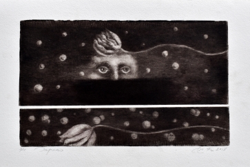 Sapnas, 2018, ofortas, 17x26cm