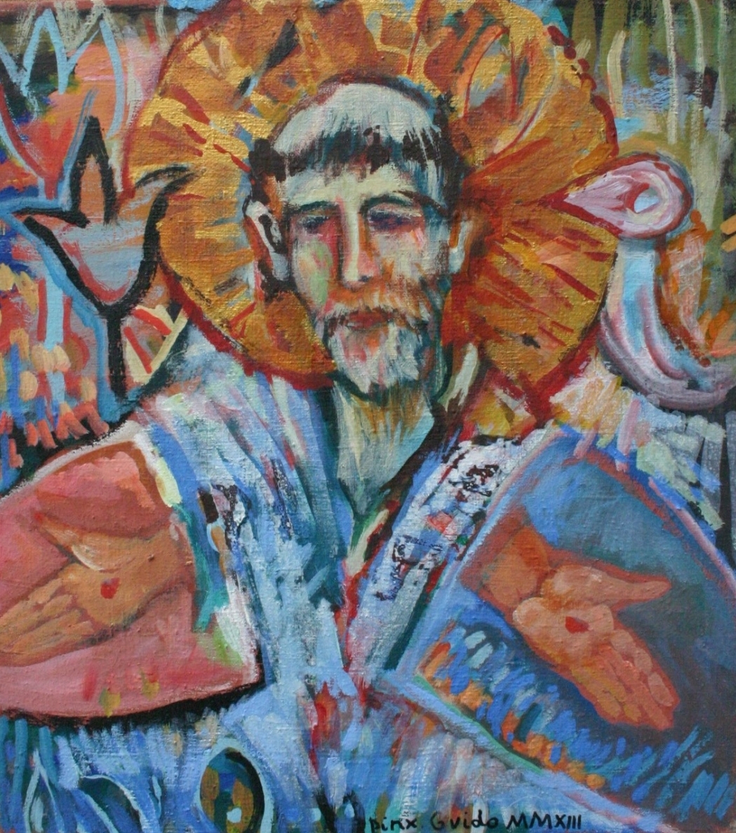 The Song of the Sun, 2013, oil on canvas, 55x50 cm