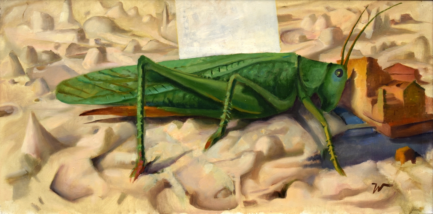 Sekretas, 2013, aliejus, drobė, 65x130 cm