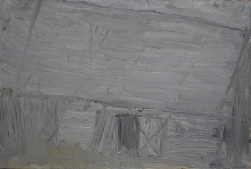 Senelio trobesiais II, 2018, drobė, aliejus, 40x60 cm