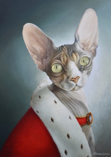 Sfinks, 2022, drobė, aliejus, 70x50 cm