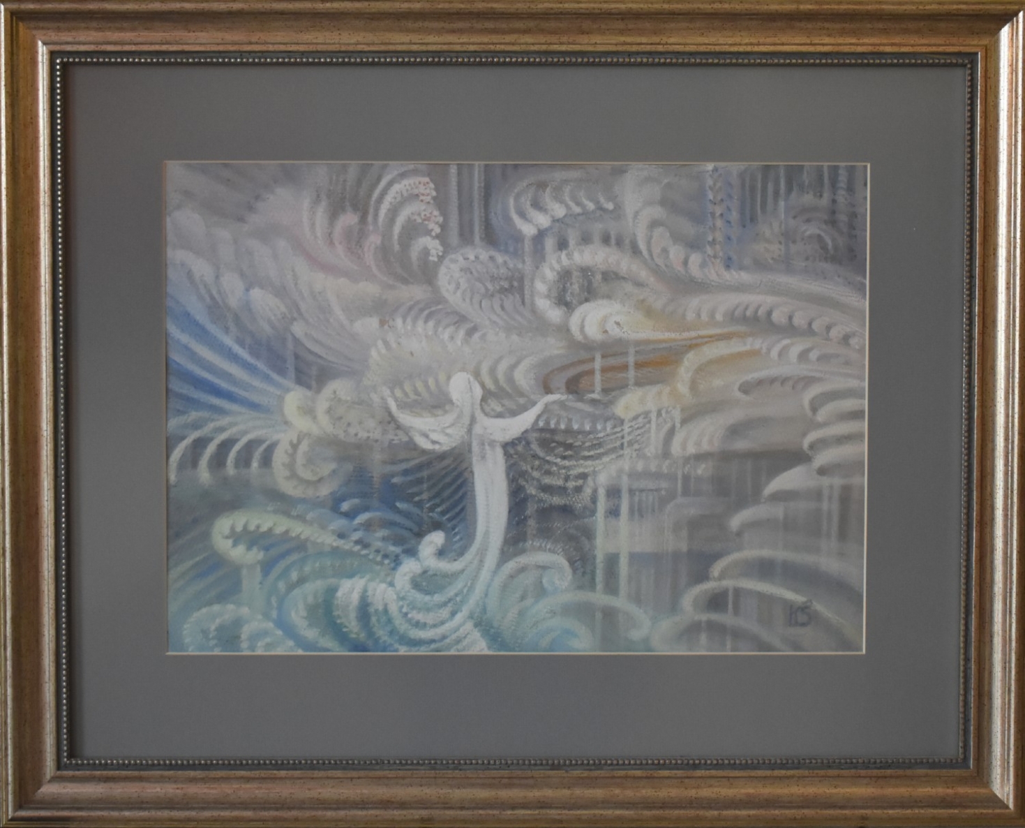 Eglė žalčių karalienė, 1930-40, pop., tempera, 33,3x48 cm