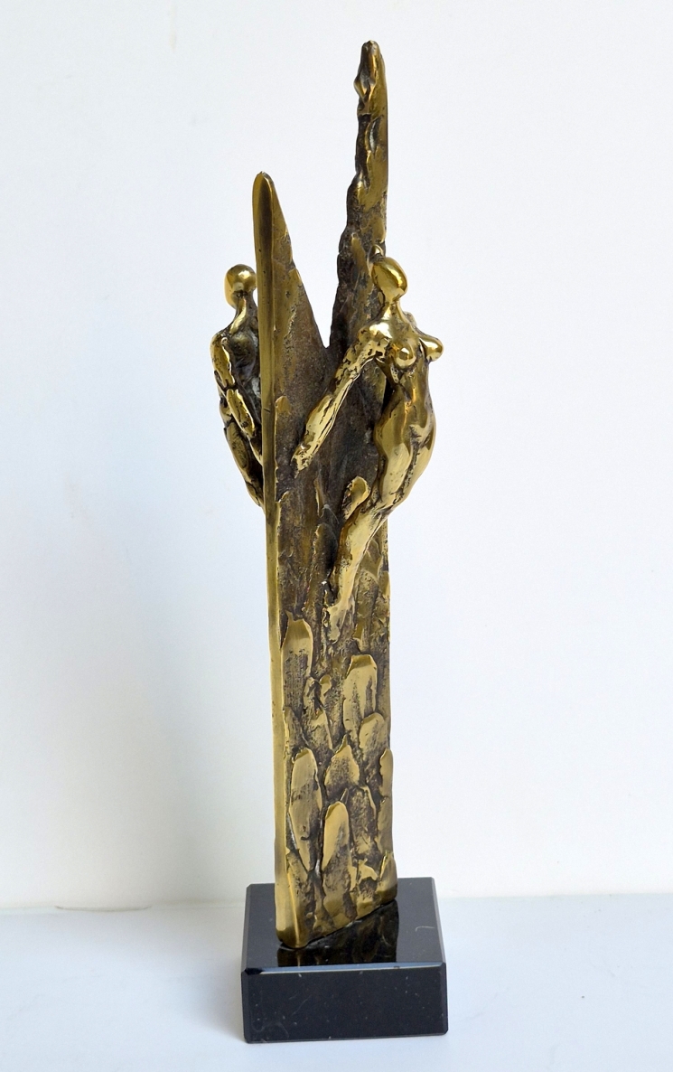 Širdis, 2025, bronza, h 36x8,5x7 cm, 1/10