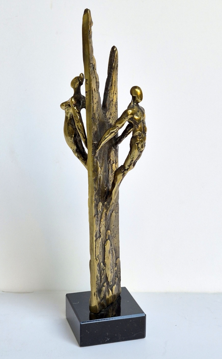 Širdis, 2025, bronza, h 36x8,5x7 cm, 1/10