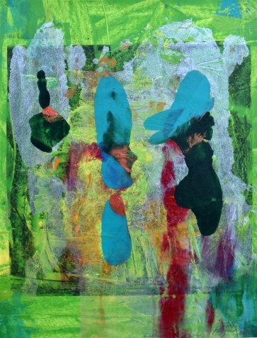 Skambanti vasara 2, 2017, autorinė technika, 75x54 cm