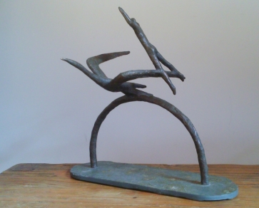 Skrydis, 2006, bronza, h 30x33x10 cm 1/1
