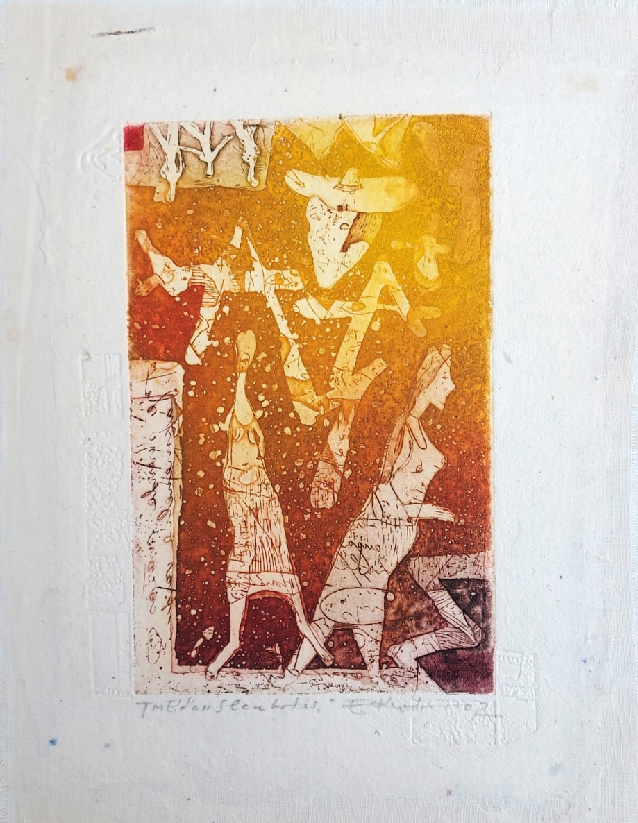 Threshold, 2002, etching, E. d. a., 18x12 cm