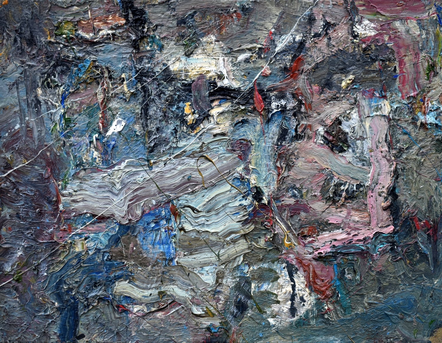 Slinktis, 2012, drobė, aliejus, 50x65 cm 