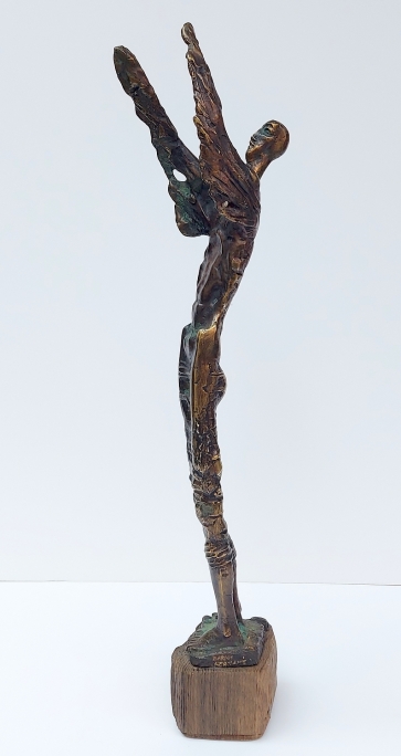 Šlovinimas, 2005, bronza, h 49x12x8 cm, 1/3