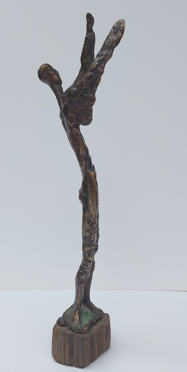 Glorification, 2005, bronze, h 49x12x8 cm, 1/3
