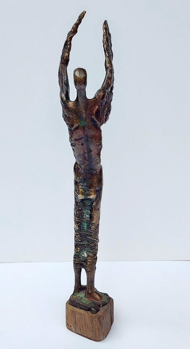 Glorification, 2005, bronze, h 49x12x8 cm, 1/3