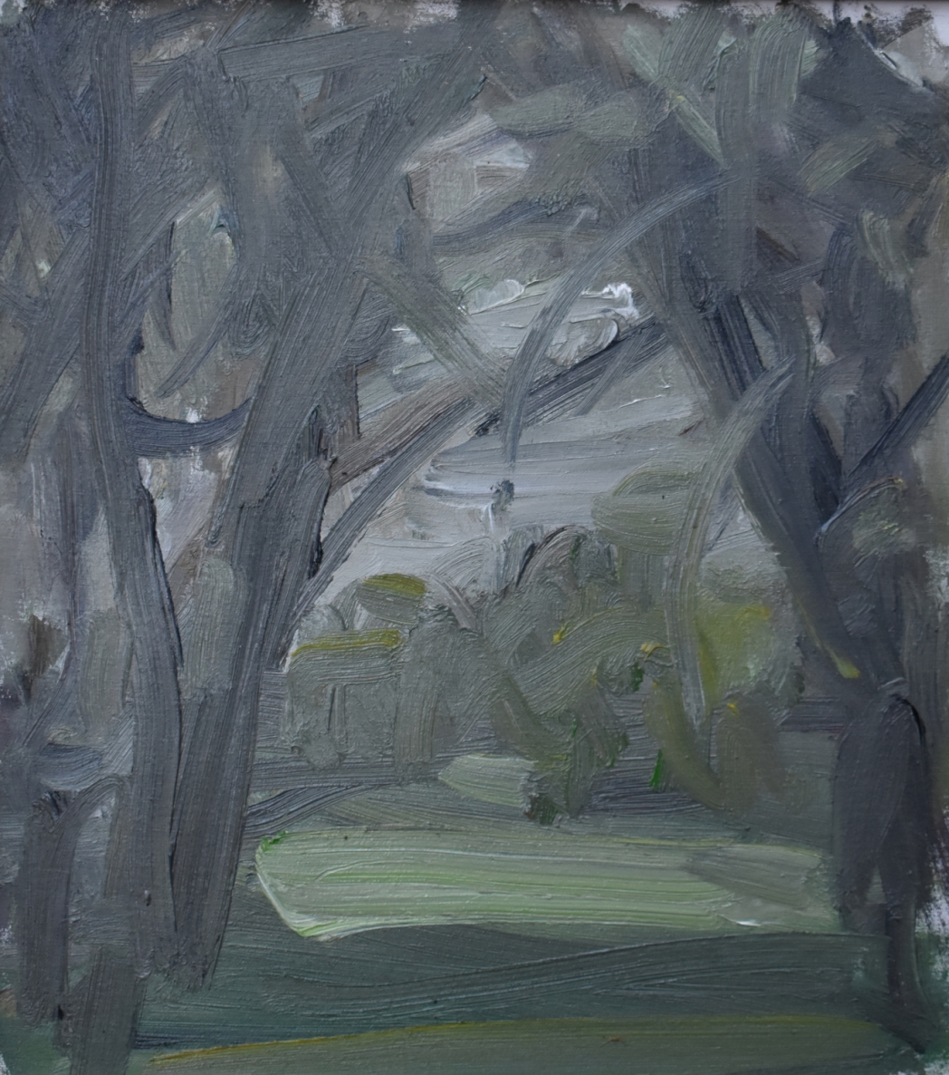 Sodyba, 2018, drobė, aliejus, 38x34 cm 