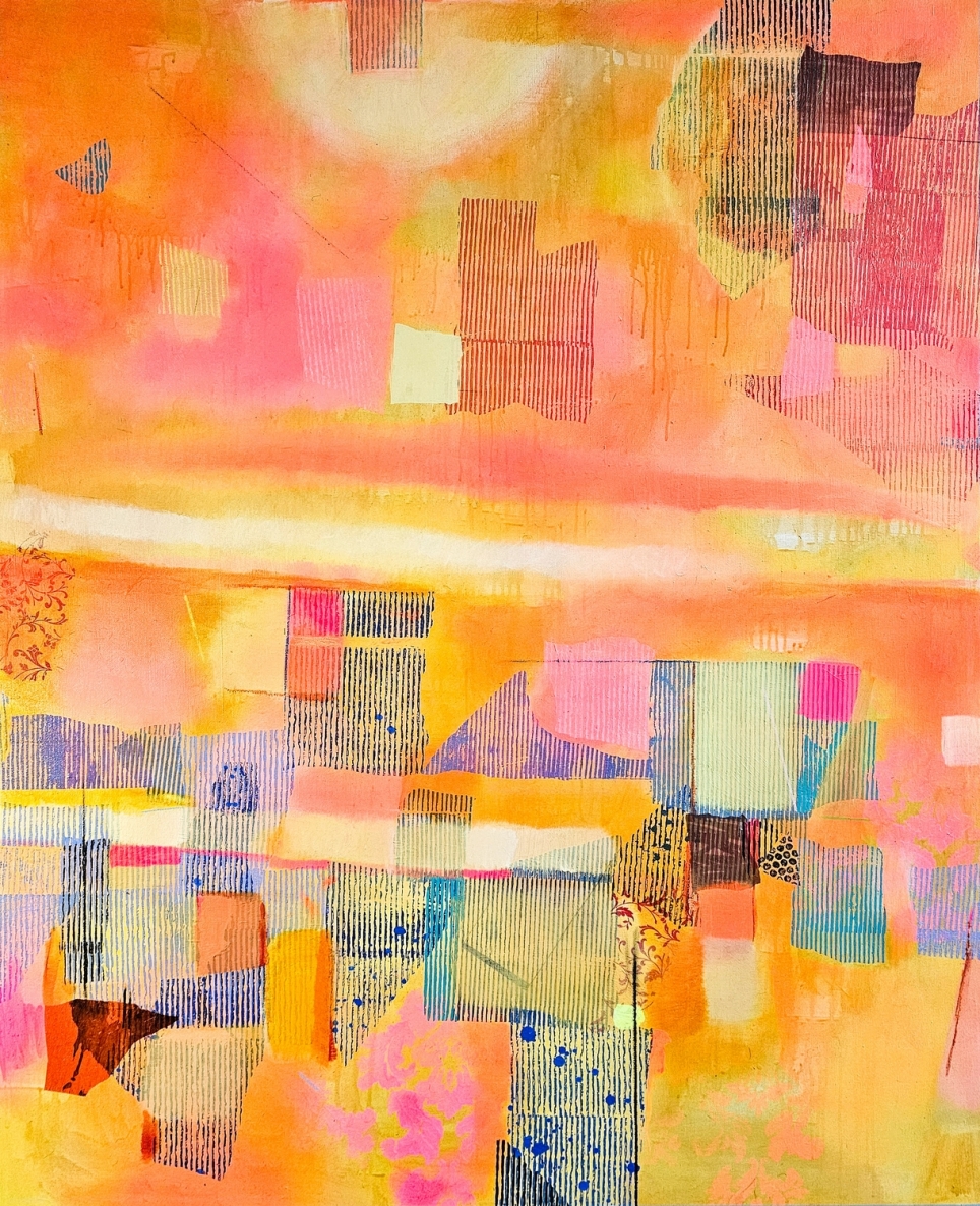 Colors and Structures, 2020, canvas, author's technique, 162x130 cm
