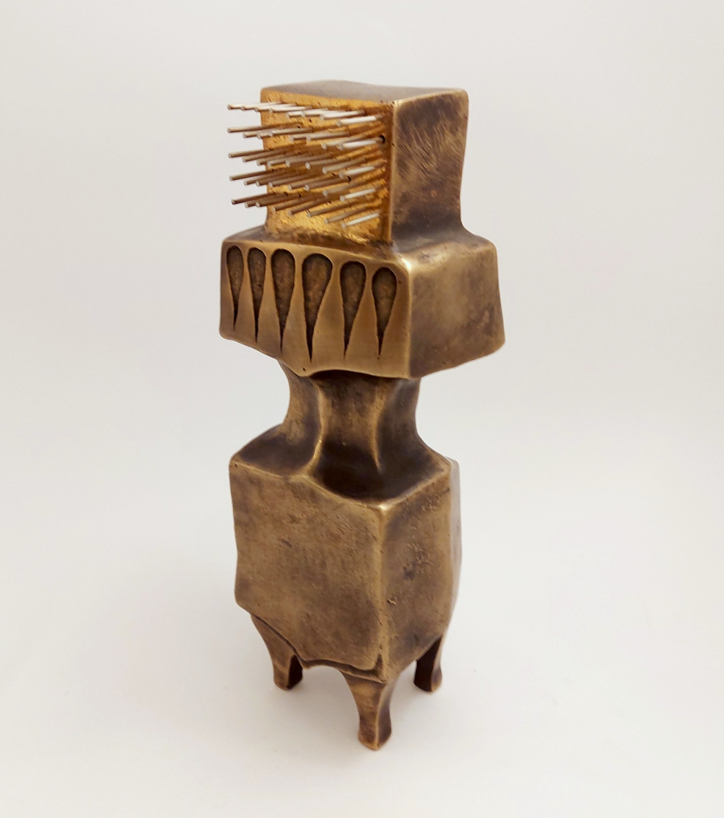 Spindintis objektas, 2016, bronza, plienas, H 23 cm, 1/10