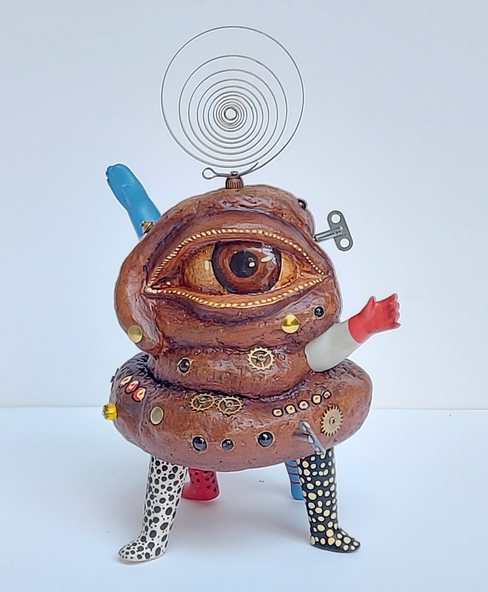 Ateivis, 2022, mišri technika, 30x20x18 cm, 1/1